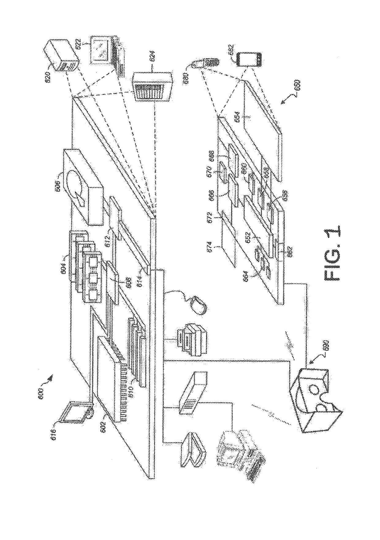 System and method for rendering virtual reality interactions