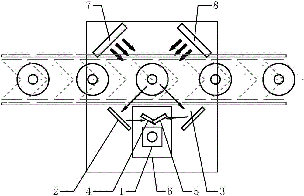 Method and device for detecting liquid level of PET bottle based on machine vision