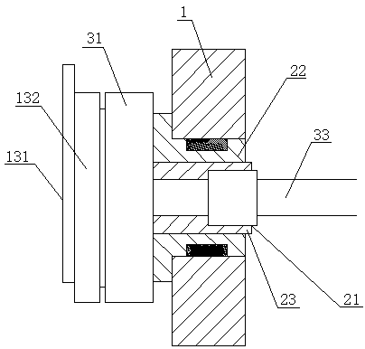 A tunnel poisonous gas detection device for mine engineering