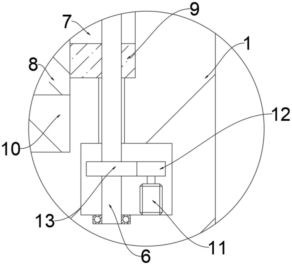 Easy-to-demold lower ejection device for demolding and unloading of die forgings of screw press