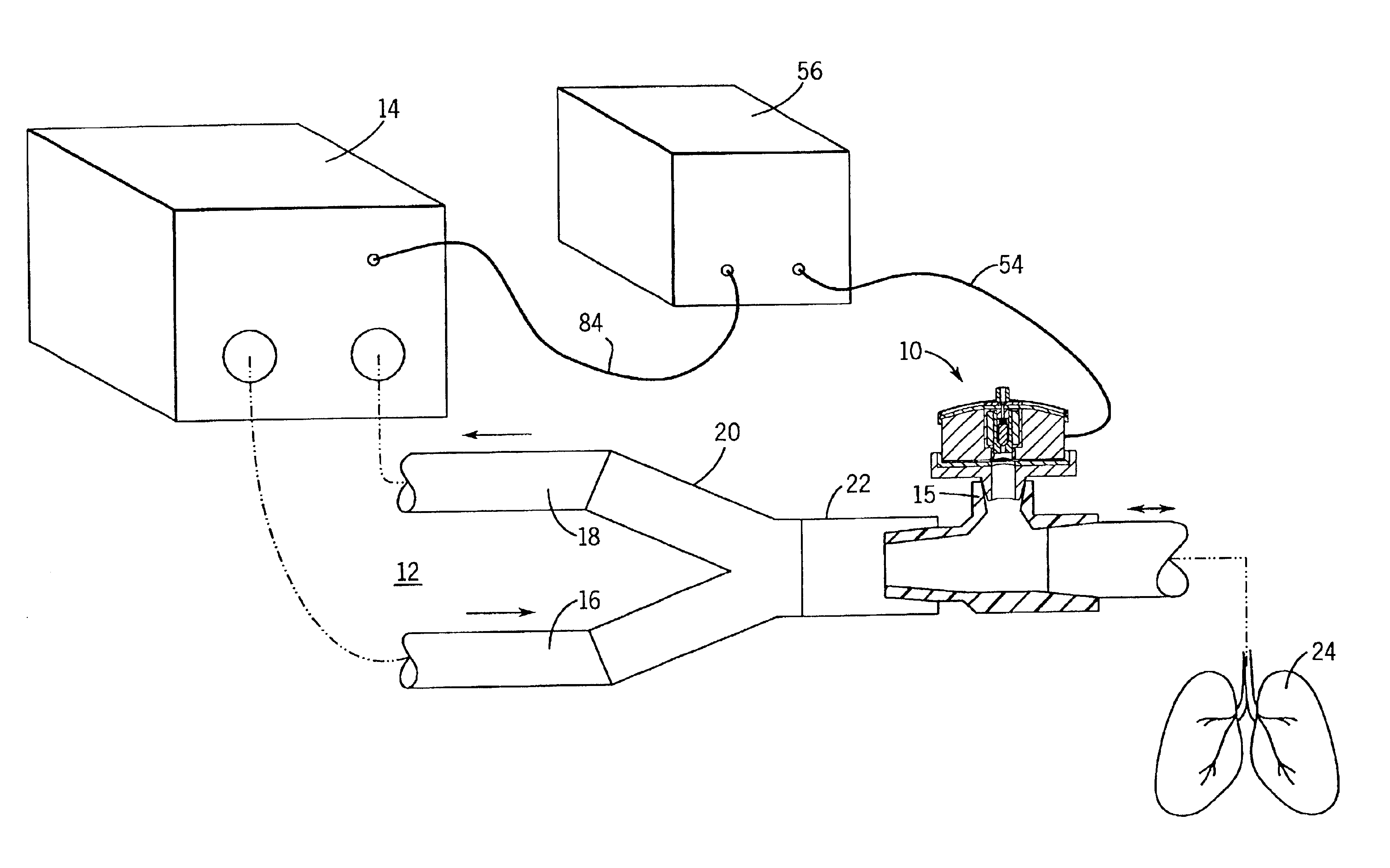 Liquid reservoir for nebulizer