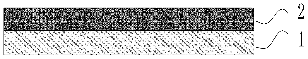 Air filtering medium and preparation method