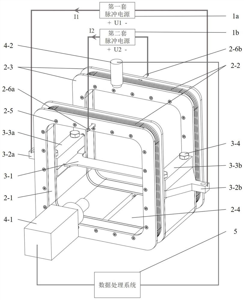 Titanium alloy material stress-strain curve testing device and method under high temperature and high strain rate