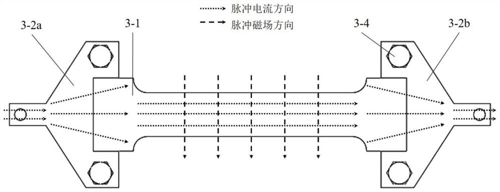 Titanium alloy material stress-strain curve testing device and method under high temperature and high strain rate