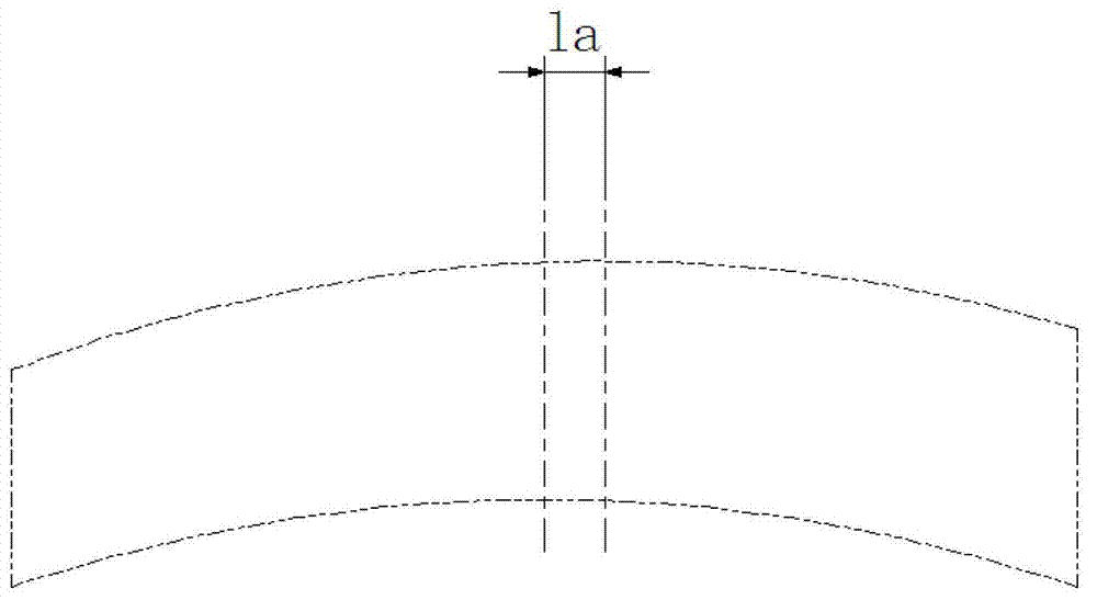 Manufacturing method for blank of length-unequal arc sheet metal part