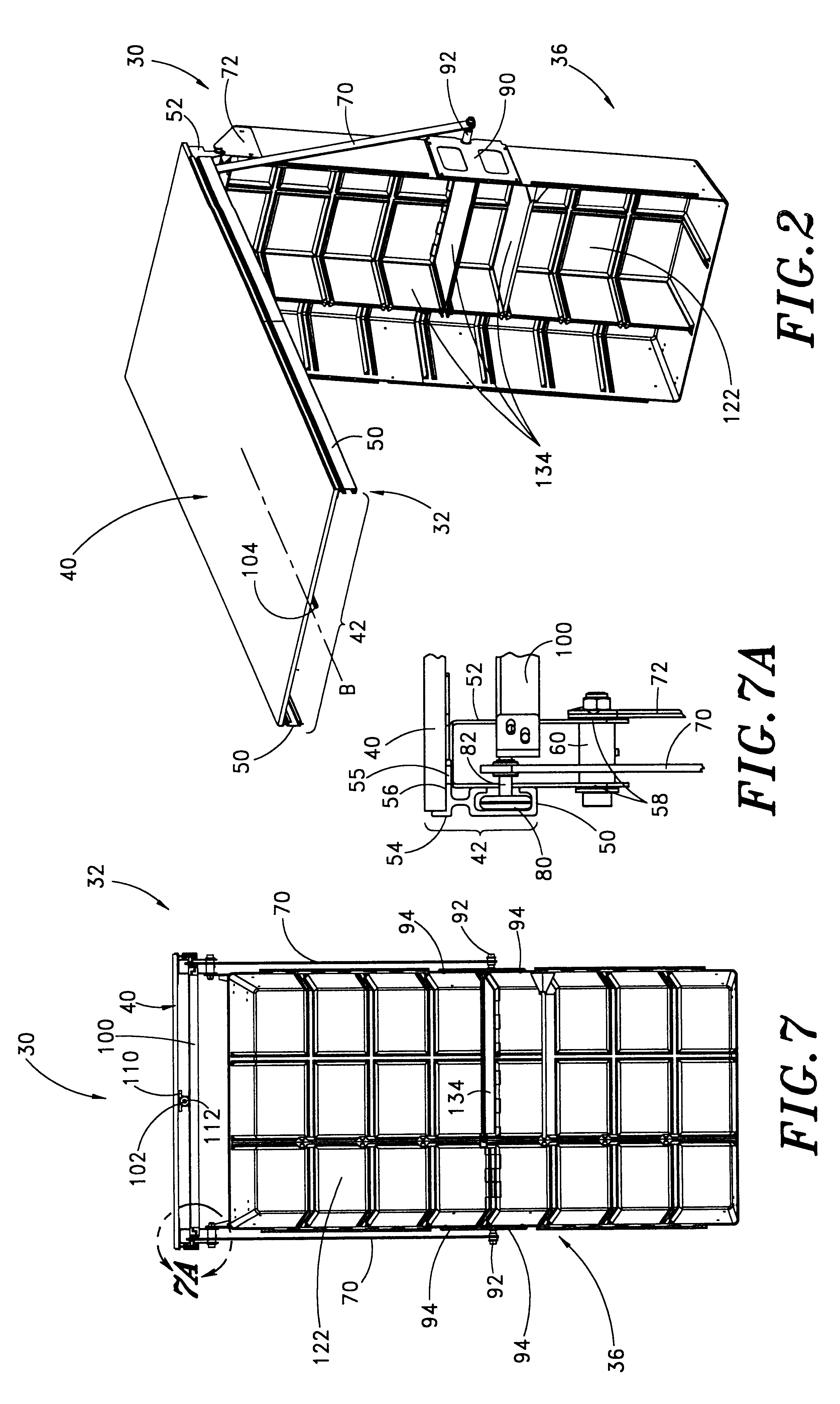 Overhead storage device