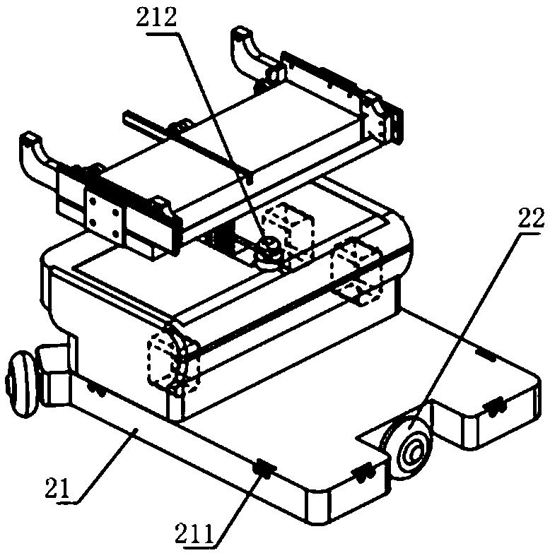 Side-on type seat robot and intelligent seat robot