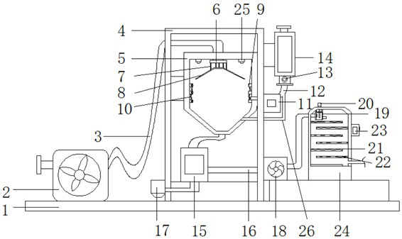 Blood pump method based blood doping device