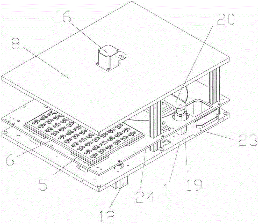 Full-automatic feeding and discharging system