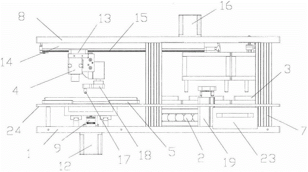 Full-automatic feeding and discharging system