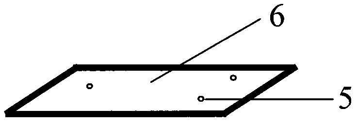 Thin film test sample platform of X-ray diffraction instrument