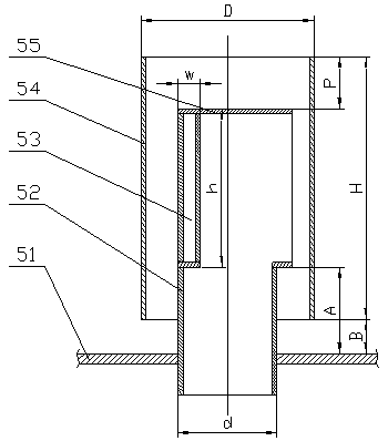 Water cooling tower with demister