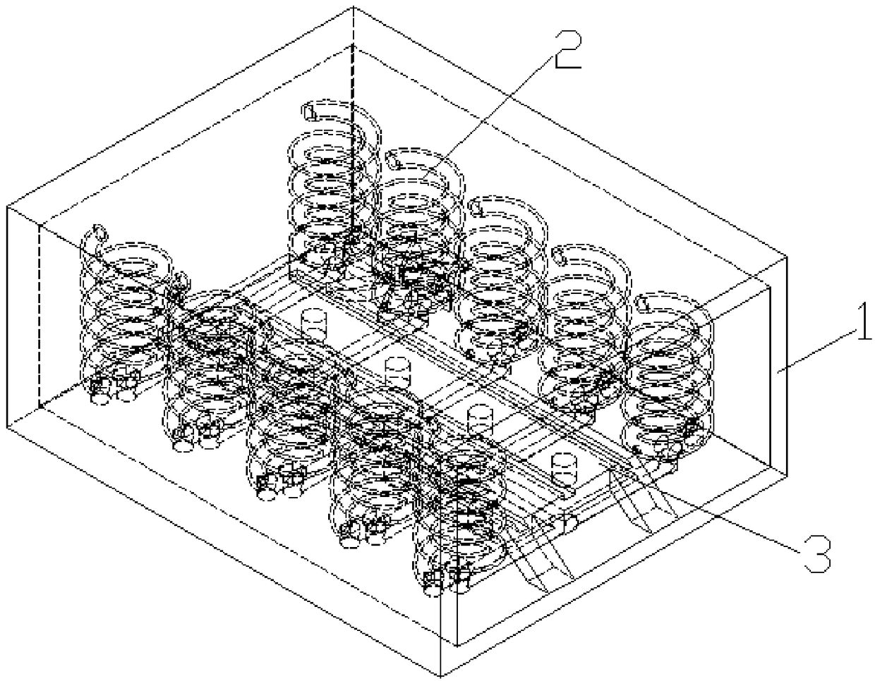 Testing equipment for performance of composite material board