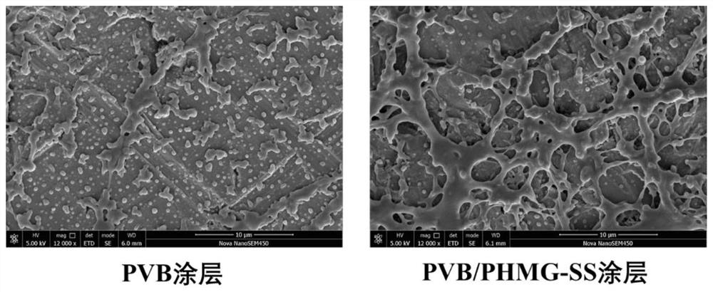 Antibacterial coating for inner wall of aviation fuel tank and preparation method thereof