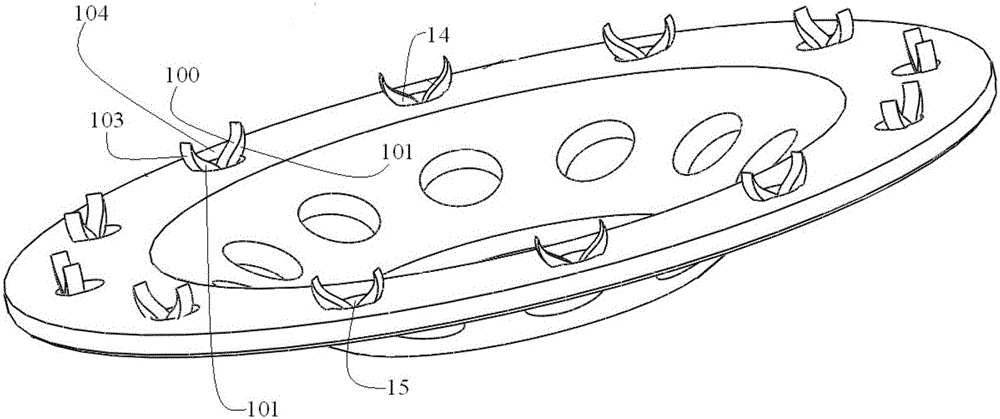 Terrace grinding wheel and manufacturing method thereof