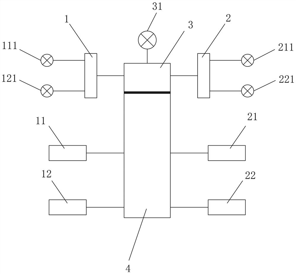 Main driving glass lifting switch system