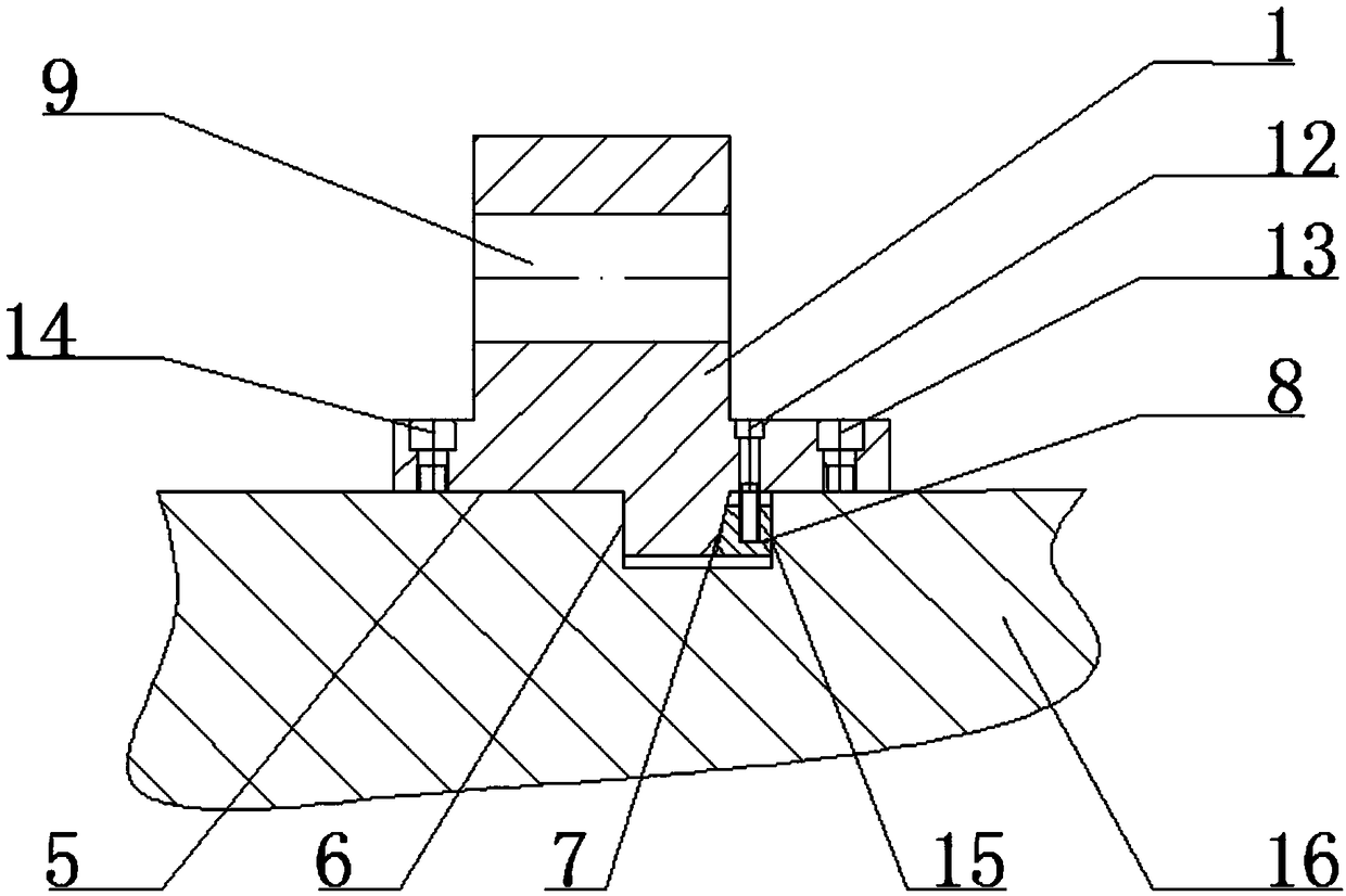 High-precision high-rigidity prestress support