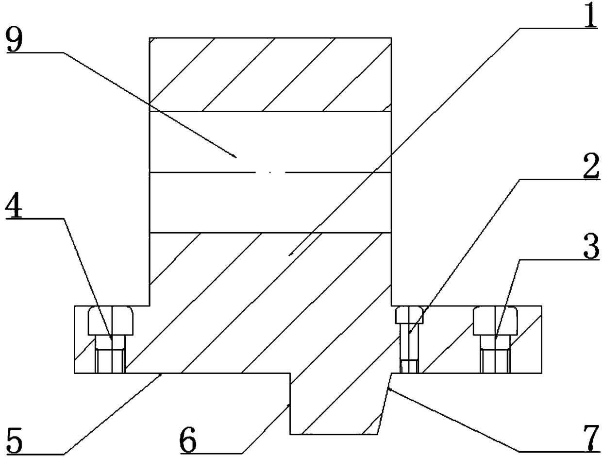 High-precision high-rigidity prestress support