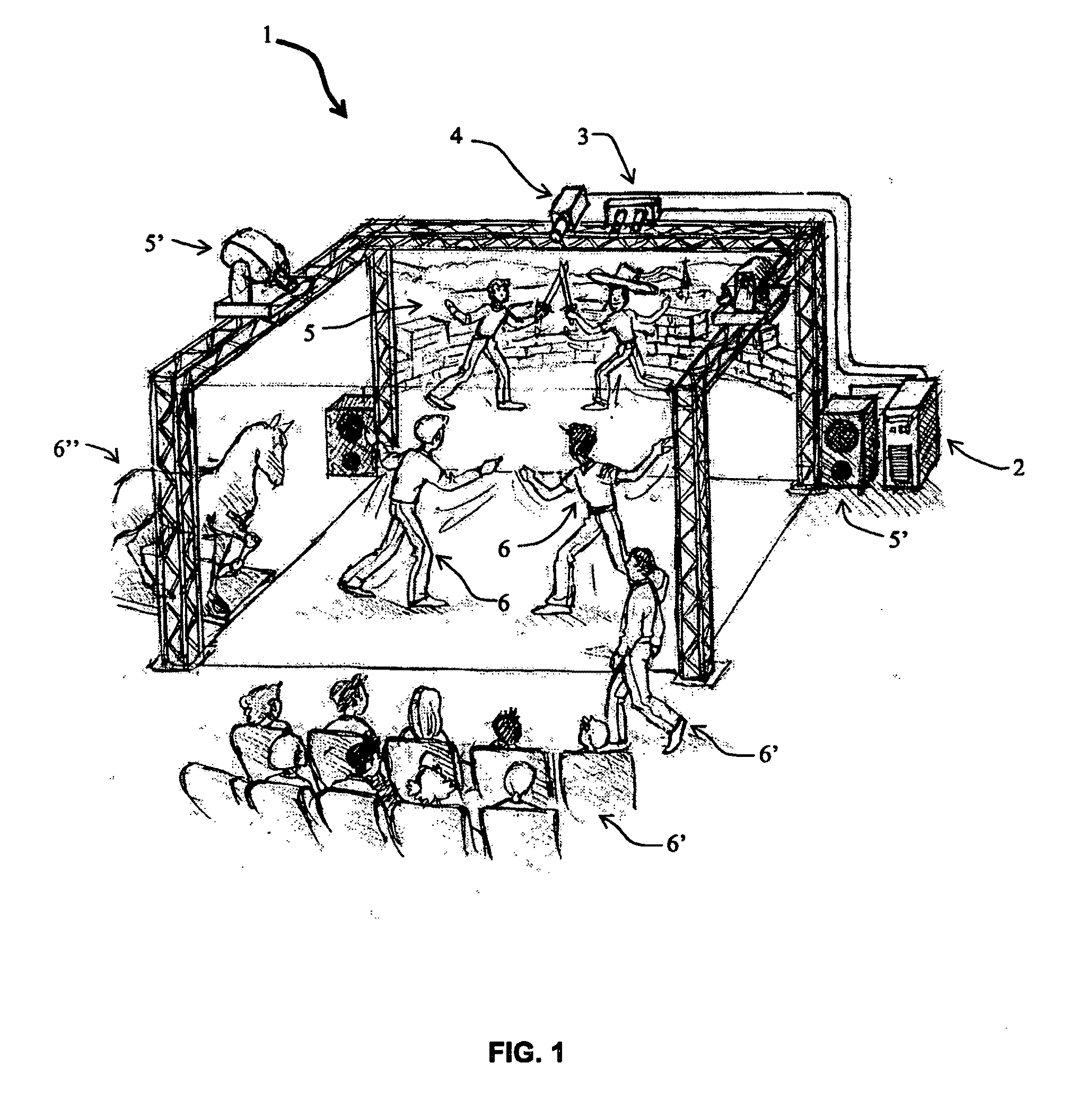 Method and Device for Identifying and Extracting Images of multiple Users, and for Recognizing User Gestures