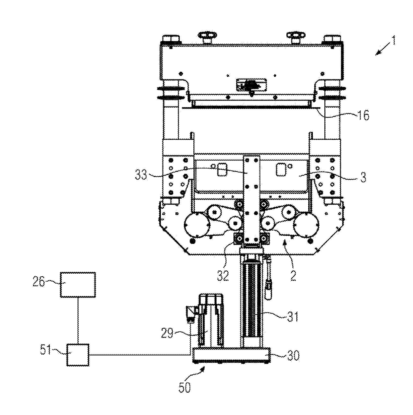 Thermoform packaging machine with film punch