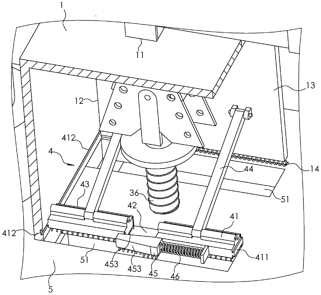 Cleaning and protecting device for cement anti-fracture testing machine