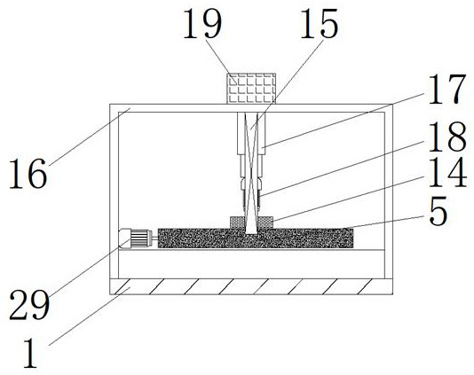 Automatic box gluing machine for paper box production