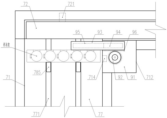 Blood coagulation analyzer providing online interface