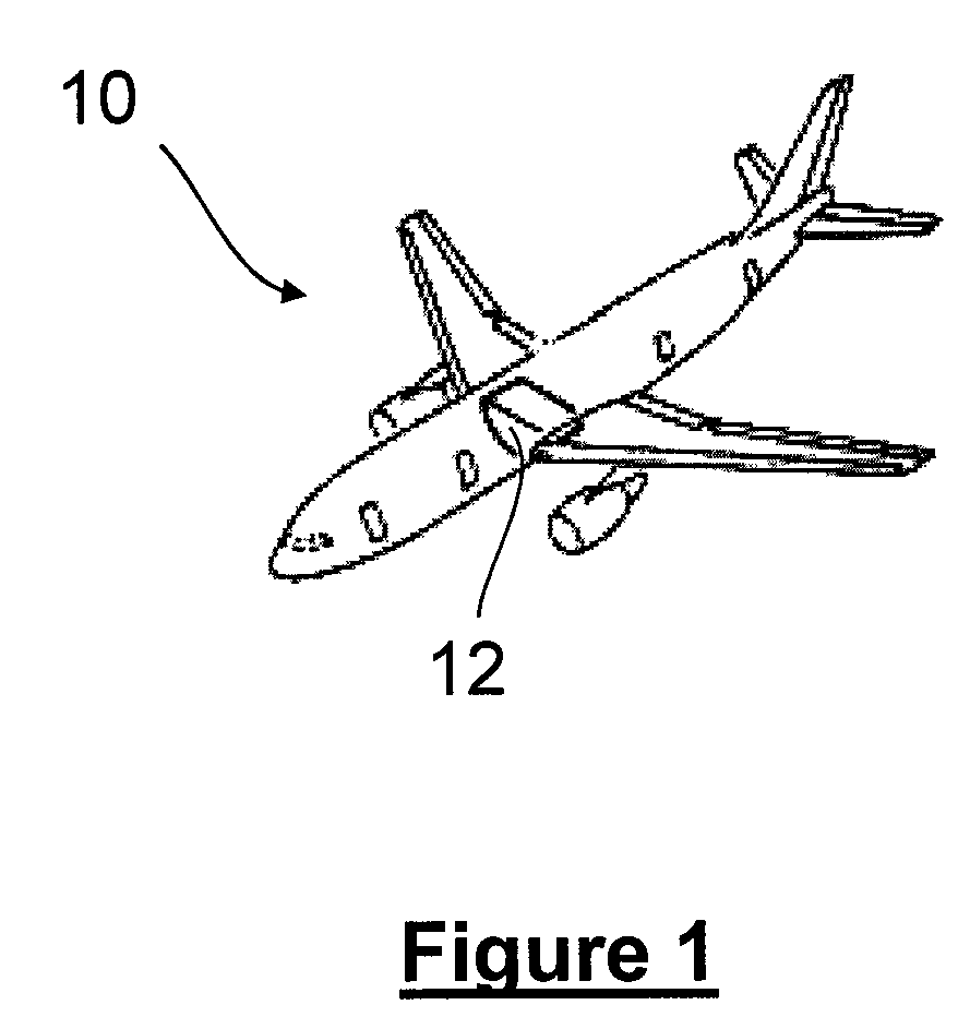 Method and apparatus for cooling fuel in an aircraft fuel tank