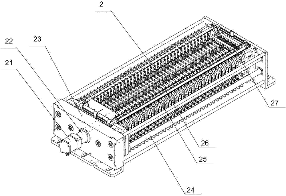 Soft package lithium battery hot and cold pressed fixture formation automatic production line