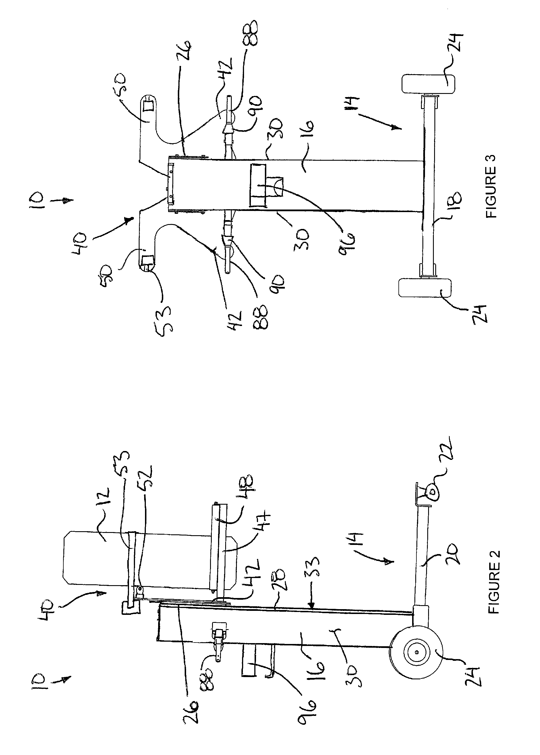 Lift device and pneumatic actuator therefor