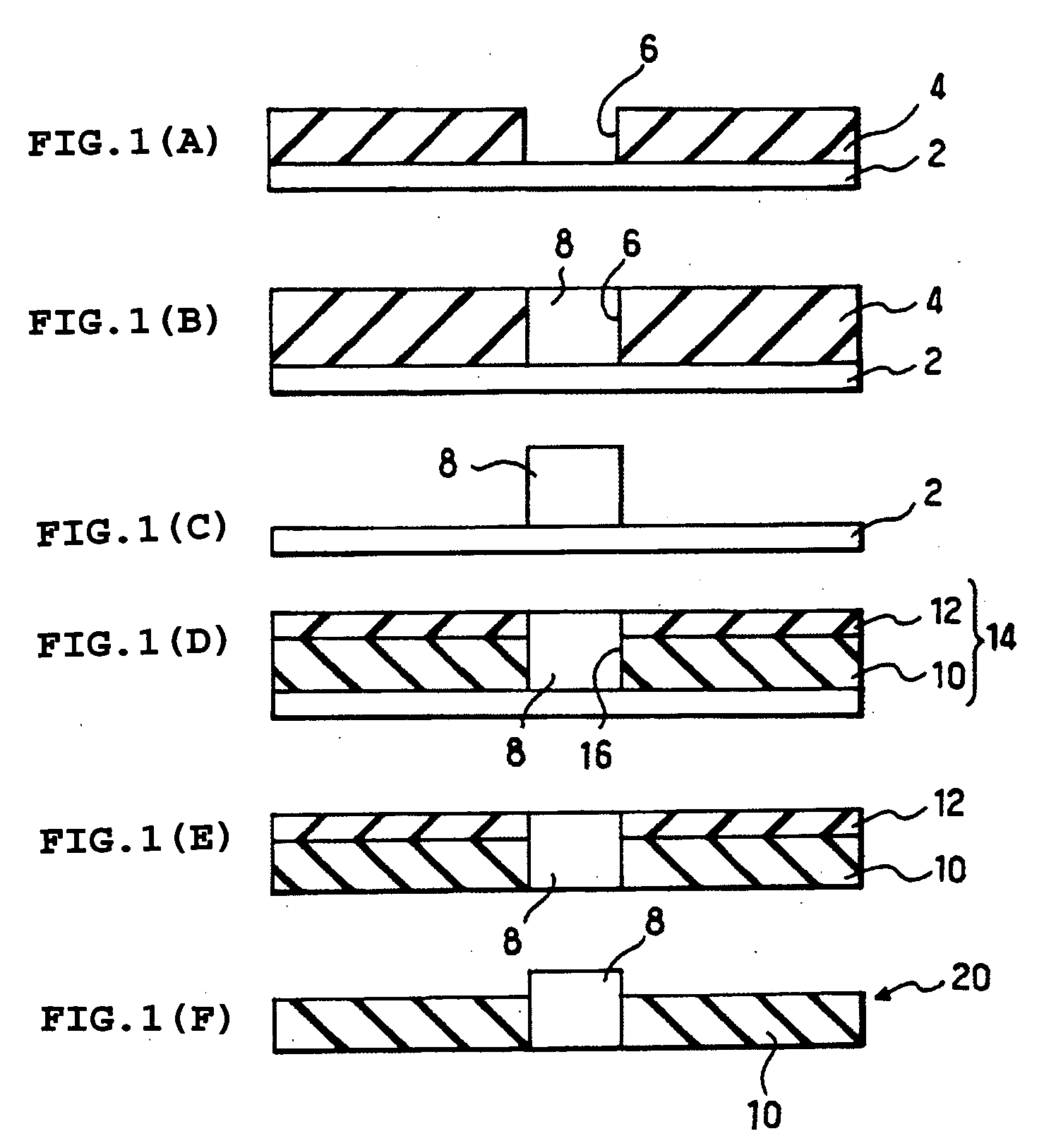 Interlayer member used for producing multilayer wiring board and method of producing the same