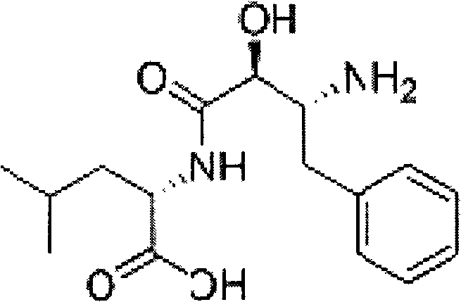 Method for preparing ubenimex hydrolysis intermediates