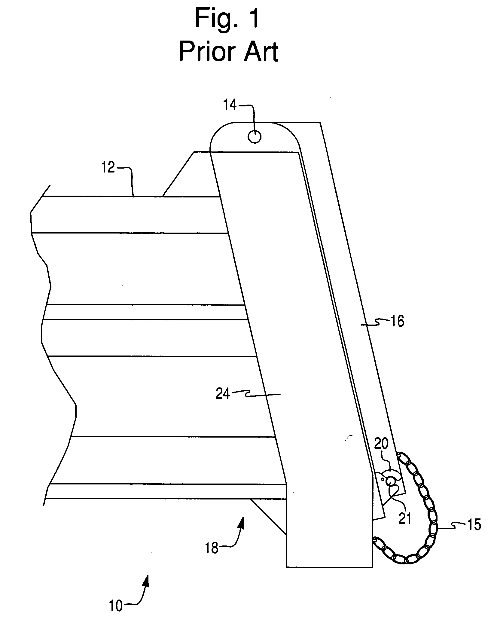 Chainless gate system