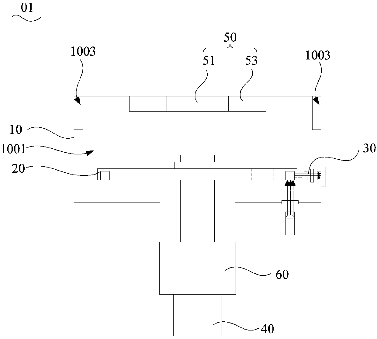 Micro-fluidic chip-based gene detection system and detection method thereof