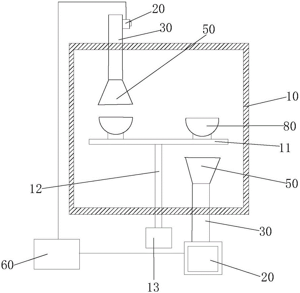 Microwave unfreezing apparatus for frozen foods