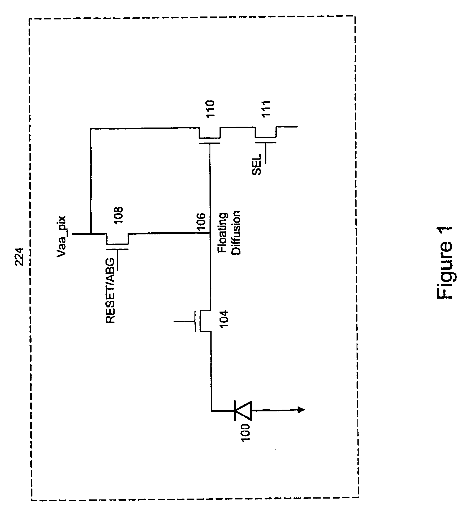 Method and apparatus for controlling Anti-blooming timing to reduce effects of dark current