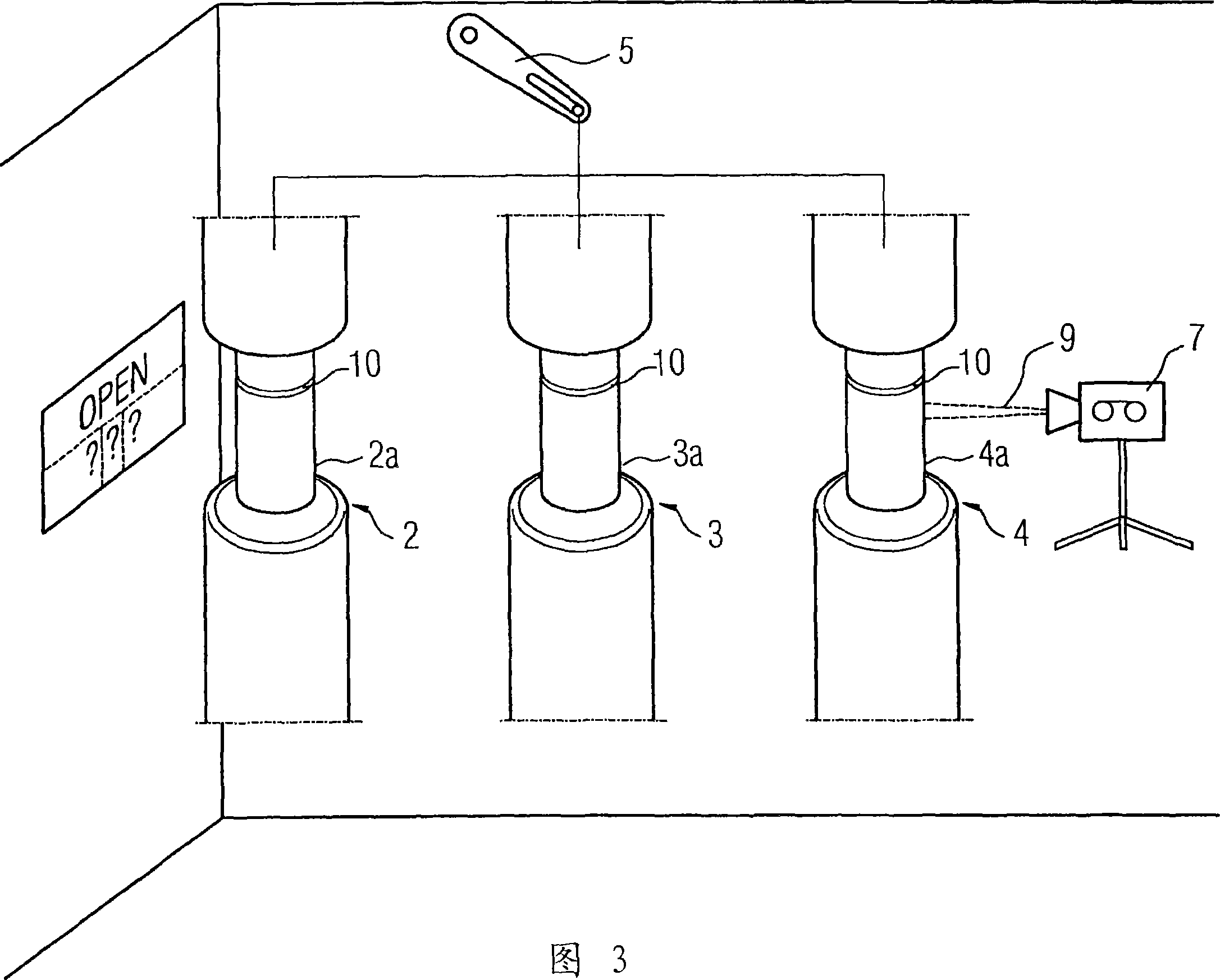 Apparatus for monitoring a state of an electrical switching device