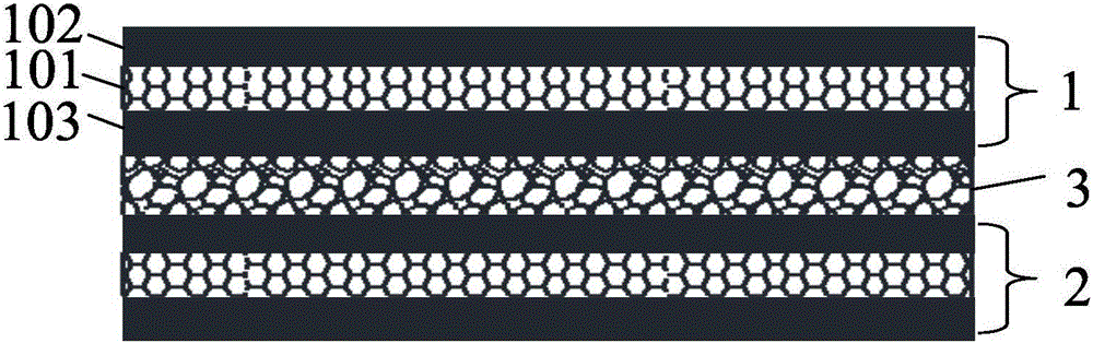 Sandwich structure for ultrathin laminated board processing and laminated board manufacturing method