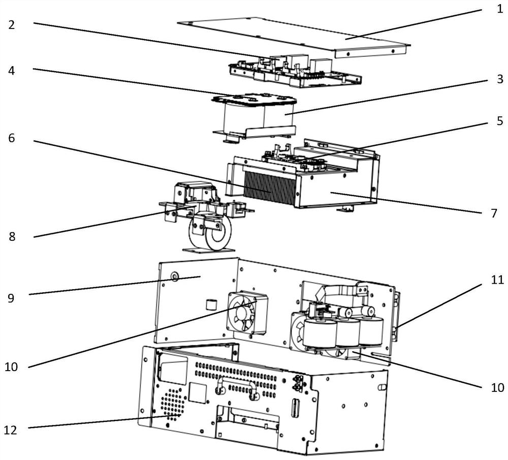 Parallel module unit applied to power electronic transformer