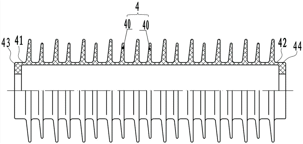 Rod-shaped epoxy glass fiber core porcelain composite insulator for electrified railway catenaries