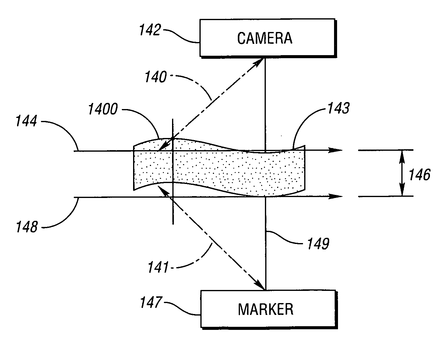 Method and system for calibrating a laser processing system and laser marking system utilizing same