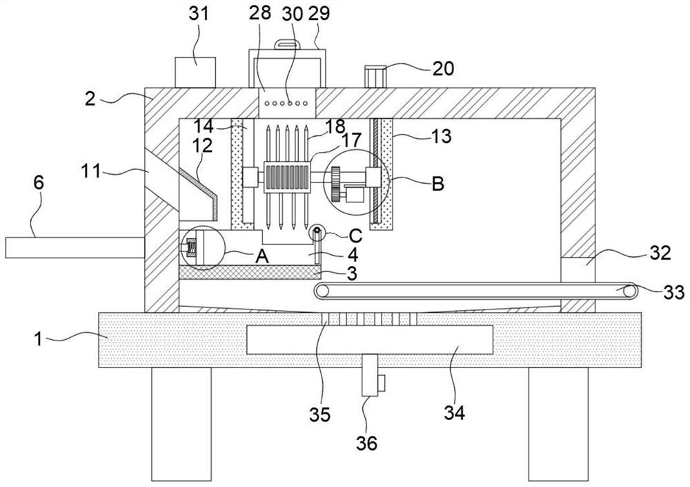 Slicing device for citrus detection and sampling