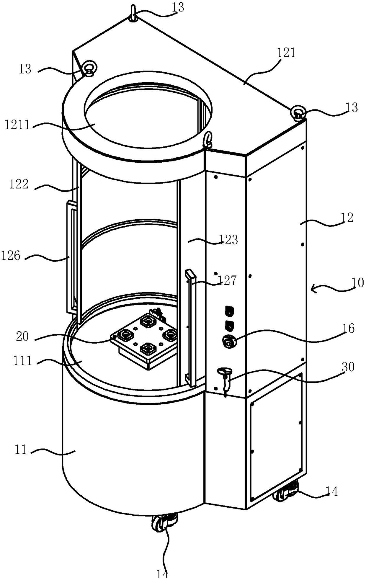 Mold loading station and using method thereof