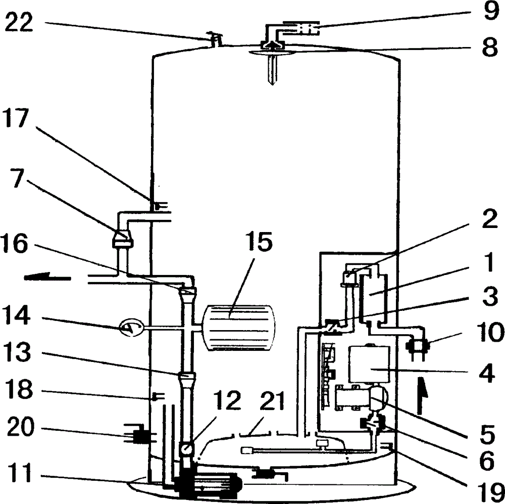 Safety water tank