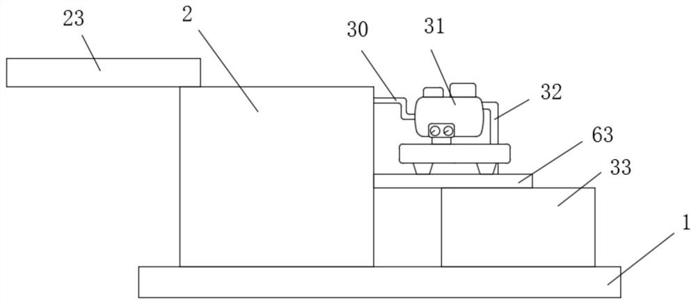 Motor rotor paint dipping device and using method thereof