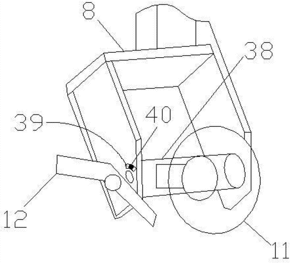 Shutter vehicle shutter-turning mechanism and lifting transmission system comprising same