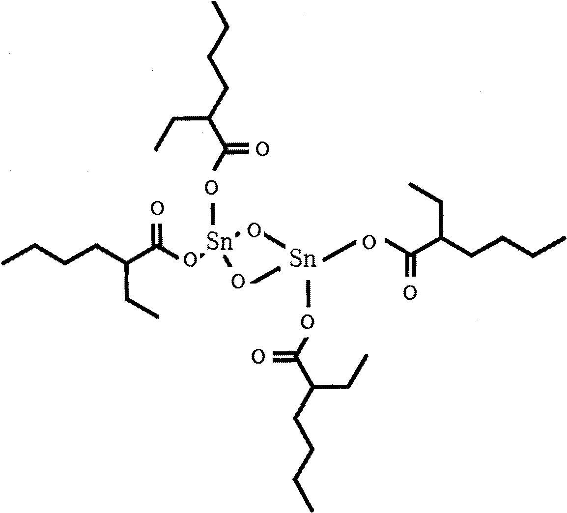 Preparation method of diisocaprylic acid tin oxide complex