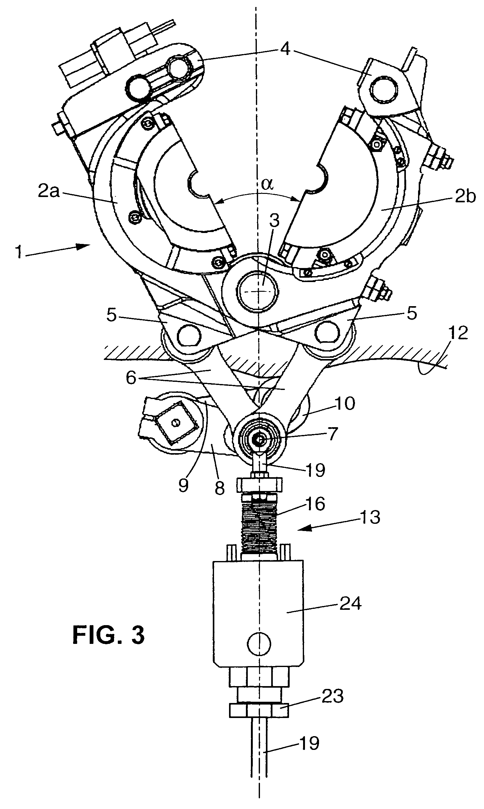 Device for blow-molding or blow-drawing of thermoplastic containers