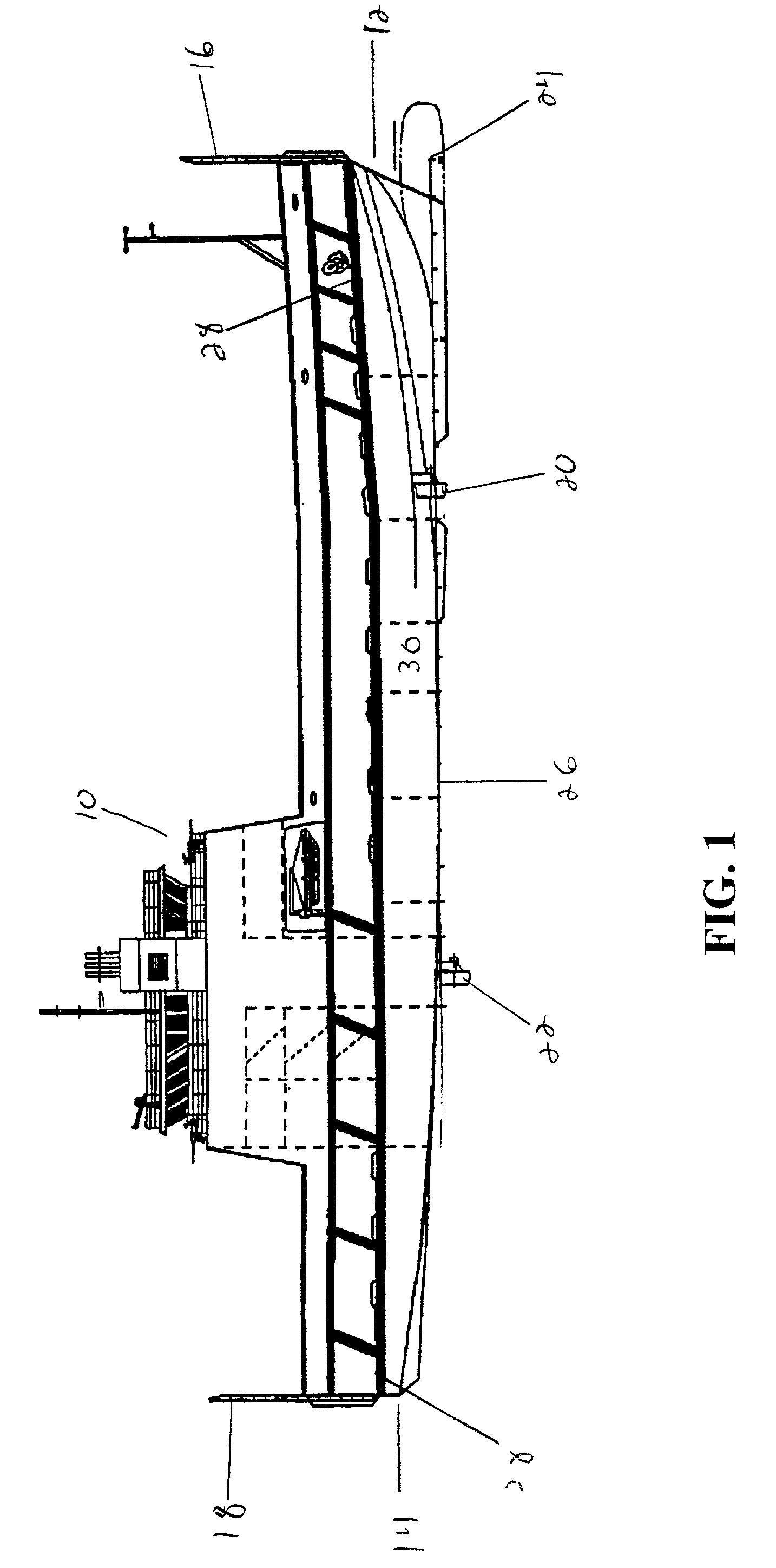 Landing craft with fixed and retractable azimuthing drives