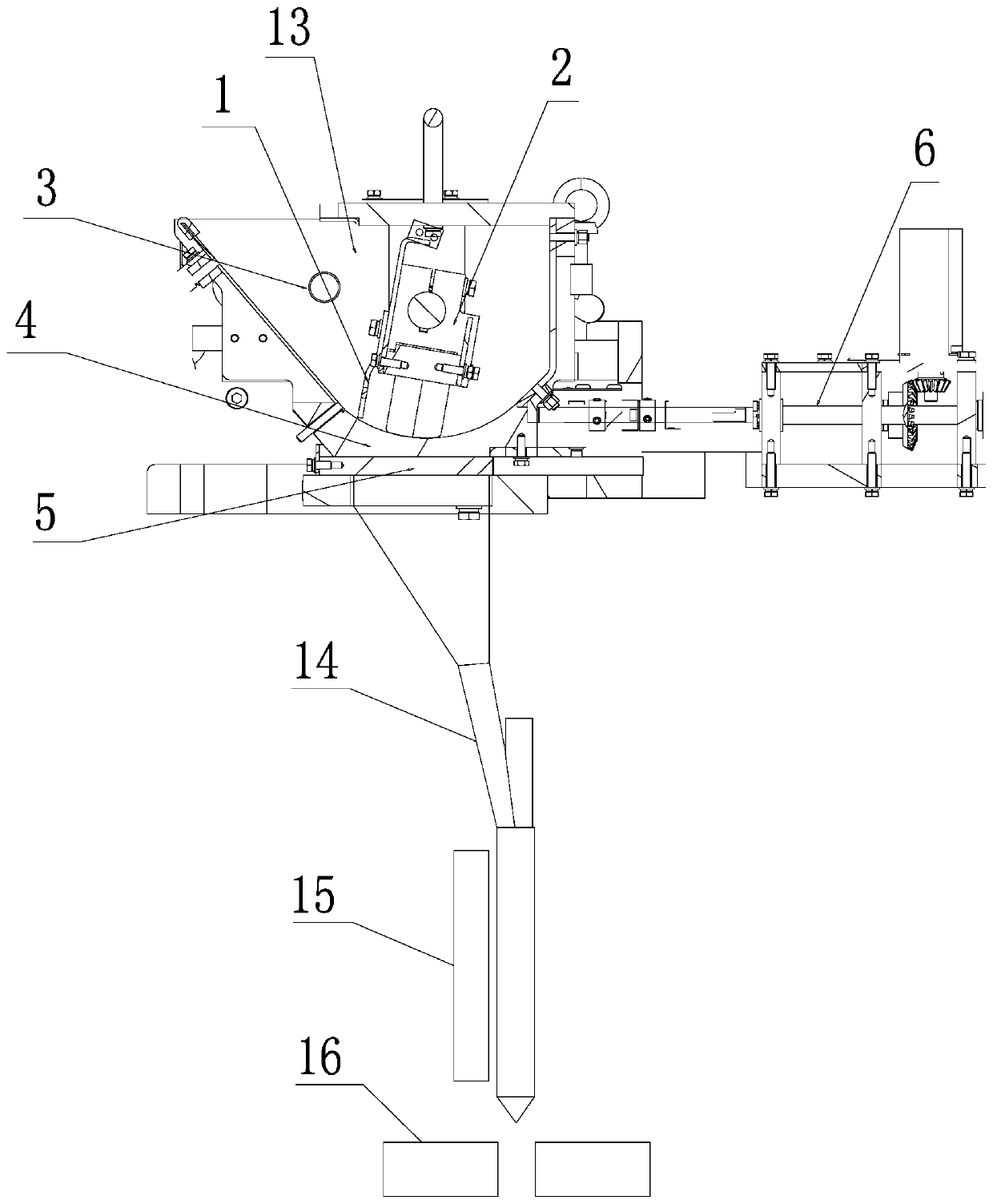 High-speed metering filling device, material supply method and feedback control method